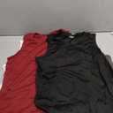 4 Pack Boys/Kids/Teens Quick Dry Tank Tops Mesh Moisture Wicking Athletic Performance Sleeveless Shirts(Age 4-18Y) (13-14 Years, Black,white,gray,dark Red)