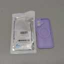 SUPFINE Magnetic for iPhone 17 Case (Compatible with MagSafe)(Military Grade Drop Protection) Translucent Matte Shockproof with Anti-Fingerprint Phone Cover 2025,Blue Purple