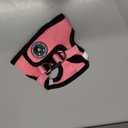 EcoBark Step in Dog Harness - Eco-Friendly Teacup Dog Harnesses for Dogs - Reflective and Adjustable Mini Body Halter Vest -Tiny Soft Mesh Toy Breed Harness (Bubblegum Pink, XXS)