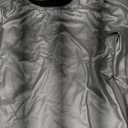 OYOANGLE Women's Metallic Long Sleeve T Shirt Crew Neck Fitted Tee Tops Y2K Going Out Tops (S)