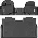 YITAMOTOR Floor Mats for Ford F150 2015-2026 SuperCrew Cab Front Bench Seat