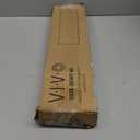 VIVO 60 inch Under Desk Privacy and Cable Management Organizer Sleeve, Wire Hider Kit Panel System, Black, DESK-SKIRT-60