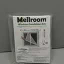 Adjustable Window Insulation Kit 47inX63in(120X160cm) for Winter Keep Cold Out,cuttable Transparent Film 180 Thickness,Easy to Open for Ventilation,Reusable Plastic Window wrap