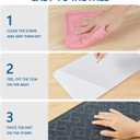 Stair Treads for Wooden Steps Indoor, 8" X 30" Non Slip Carpet Stair Treads with Reusable Adhesive for Kids Elders and Dogs, Surface Polyester TPR Backing Stair Rugs -4 Pack (Dark Grey-n)