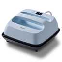 Cricut EasyPress 3 Zen Blue -9" x 9" Heat Iron On HTV Press Machine, For Personalized Gifts, DIY Projects, Custom Totes Bags T-Shirts Apparel Tees and Hoodies with Even Temperature Control Sublimation