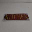 Stupell Home Dcor Red Kitchen Wall Plaque, 7 x 0.5 x 17, Proudly Made in USA