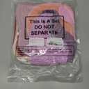 Frienda 8 Packs Muslin Burp Cloths Baby Girl Large 20''x10'' Organic Cotton Burp Rags 6 Layers Absorbent Soft Colorful Washcloth for Drool Spit up Newborn Must Have Essential Shower Registry Gifts (Pink/Purple Color)