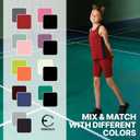 Girls Tank Tops and Shorts Summer Outfits, Athletic Activewear Loose Fit Cute Girls' Fashion Clothing Sets Size 3-16 (11-12, Mint Green)