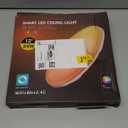 Smart LED Ceiling Light Fixture, Modern Dimmable Flush Mount Ceiling Light, Compatible with Alexa & Google Home, Lighting for Bedroom, Kitchen, Living Room, 12 Inch