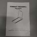 Walking Pad with Handle Bar and Incline, 3.0HP Electric Portable Small Treadmills with Incline for Home Small Spaces, 0.6-7.6MPH Compact Walking Pads Treadmill with Handles, 350LBS (Black 1)