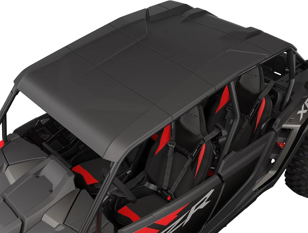 KIWI MASTER Poly Sport Roof for 2024-2026 Polaris RZR XP 4 1000/RZR XP S 4 1000 Accessories, OEM Replacement # 2884554, Hard Roof Top, 4-Seat, Black