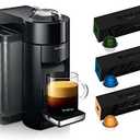 Nespresso Vertuo Coffee and Espresso Machine by DeLonghi – Black