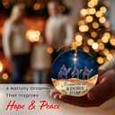 5 x Christian Christmas Ornaments 2025 - Come Let Us Adore Him Nativity Christmas Ornaments, Catholic Faith Idea Gifts, Religious Gifts for Women, Family, Friend, Neighbor