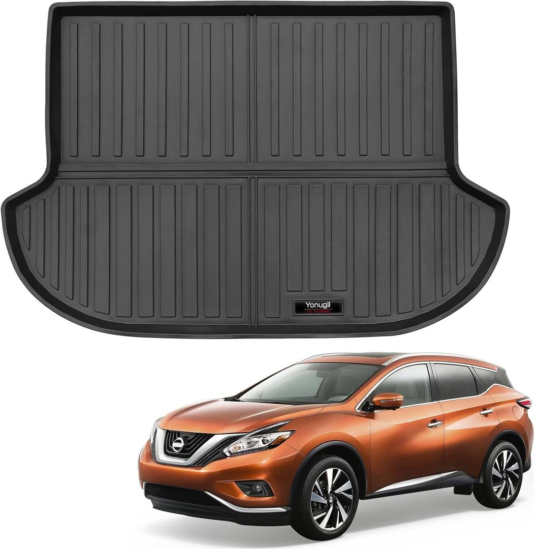 Custom for 2015-2024 Nissan Murano Cargo Mats Trunk Liner All Weather TPE Protection Mat Accessories (for 2015-2024 Nissan Murano)