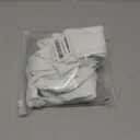 geluboao Bikini Set for Women Solid V Neck Knot Front Push Up High Leg Thong Two Piece Swimsuit (Medium, White)