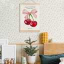 James 1:17 Christian Wall Art, Framed Cherry Wall Decor for Bathroom, Bedroom & Living Room, 12x16 Inch