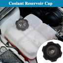 Radiator Surge Tank Cap, Coolant Reservoir Cap Replacement RC98, 15075118, Car Accessories Compatible with GMC Cadillac Chevy Buick Hummer and More