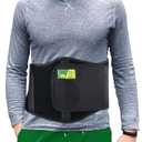 Everyday Medical Umbilical Hernia Belt for Men & Women - Abdominal Binder Post Surgery Compression Garment w/Removable Abdominal Pads, Belly Support Band for Epigastric, Navel & Ventral Hernias-L/XL
