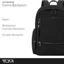 TUMI - Voyageur Celina Backpack - Women's Work and Travel Bag - 16.0" X 10.6" X 6.5" - Holds Up to 16" Laptop - Black & Gunmetal Hardware