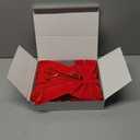Bomivix Christmas Bows - 12Pcs Christmas Red Velvet Bows 9''x13'' Packaged in a Box, Perfect for Gift Wrapping, Tree, Wreath, Gifts & Home Christmas Decorations