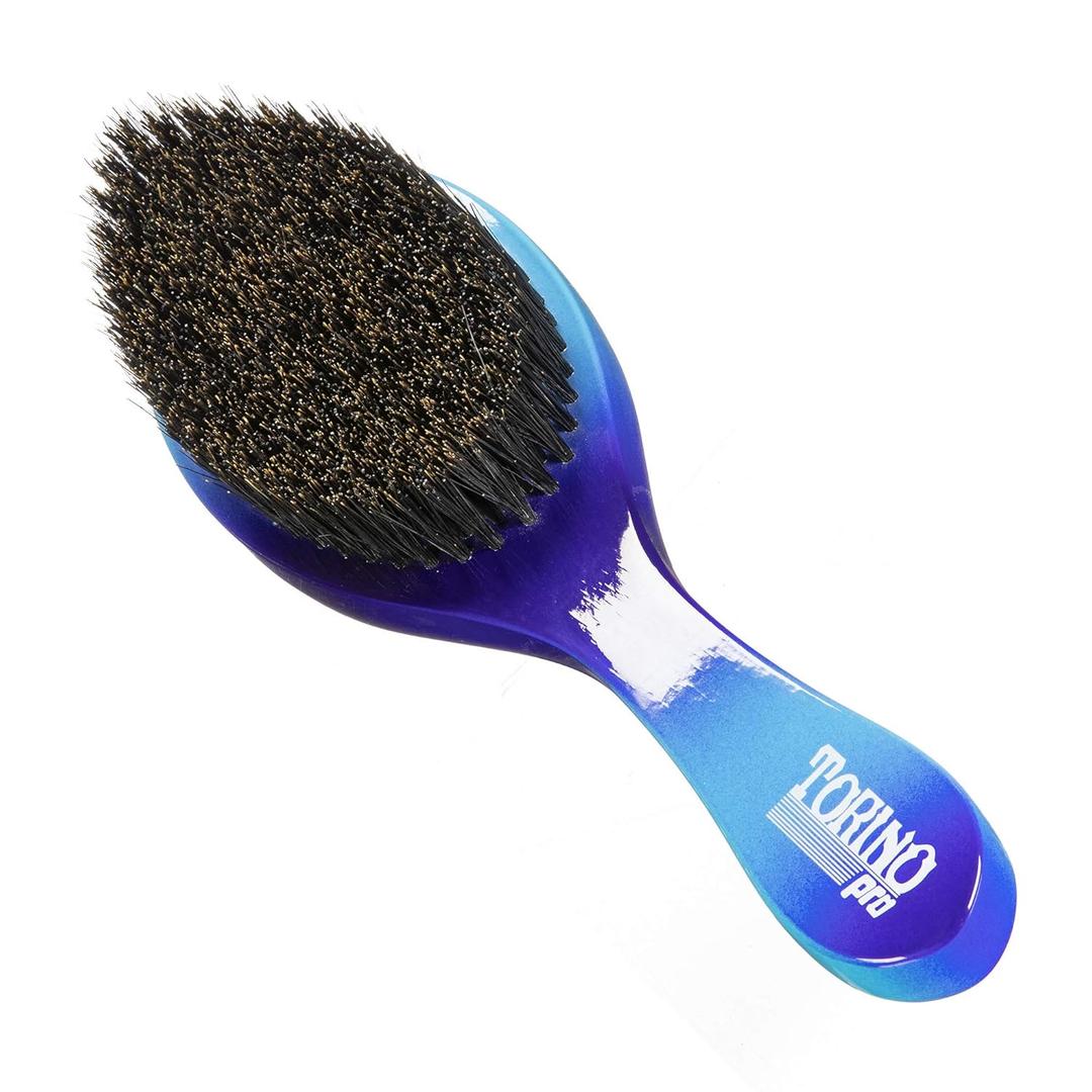 Torino Pro Wave Brushes By Brush King #88- Medium Hard Curve Wave brush- Great 360 waves brush for wolfing (1 Count (Pack of 1), White)
