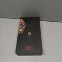 AINA Hair Dryer, Blow Dryer - Brushless Motor, 110, 000 RPM Lightweight, Ionic Travel 110V/ ALCI Plug(Vader Black)