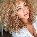 7 Packs GoGo Curl Crochet Hair 10 Inch Short Curly Crochet Hair for Women Water Wave Beach Curl Deep Twist Crochet Braids Synthetic Braiding Hair Extensions (10 Inch, P30/613)