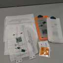 IMBZBK [Auto-Dust Removal] 3 Pack Screen Protector for Google Pixel 10 Pro Fold, 3 Inside Flexible Film + 3 Front Tempered Glass + 3 Camera Lens Protector Accessories with Installation Frame