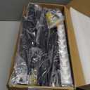 42W 6 Pack LED Black Light Bar, Blacklight Light Up to Lagre Area with 6ft Cable+Switch+Plug, Glow Party Light Supply for Halloween, Poster, Body Paint, Birthday,Classroom, Bedroom