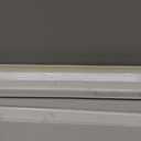 Ripeng 10 Pack 48 Inch Trim Kit in Carrara Marble, Marble Tile Edge L Shaped Trim Wall Corner Protector Guards Ease to Install for 5mm Fence Wall Tiles Fence Boards Door Countertop Furniture Cabinet