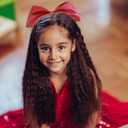Oaoleer 12PCS 7" Large Glitter Cheer Hair Bows Ponytail Holder Elastic Band Handmade for Cheerleading Teen Girls College Sports (Glitter Red 12PCS)