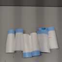 120 Count Self-Cleaning Cat Litter Box Liners Bag, Compatible with MeoWant-SCO1 and MeoWant-SCO2, Thick Heavy Duty Drawstring Replacement Cat Litter Box Liners-18"x 12.6" (Blue)