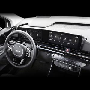 FICS Side Monitor Phone Holder for Kia Carnival 2025 SX, SX Prestige Trim with 12.3 Cluster  Custom-Fit Mount for Seamless Display Integration, Interior Accessories for Navigation Use