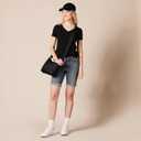 Amazon Essentials Women's Regular-Fit Short-Sleeve T-Shirt (Crewneck and V-Neck Options), Multipacks (XXL)