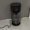 Homecraft 3-Quart Iced Coffee and Tea Maker with Filter Basket, Flavor Enhancer, Adjustable Brew Strength, Black