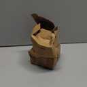 Plthuoe Blue and White Ceramics Scented Candles Goblet Wooden Ceramic Jar Candle Chinoiserie Wood Wick Candles Natural Soy Candle 30 Hours Long Lasting for Gift Home Decor Women Christmas(5 oz)