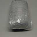 5 STARS UNITED Knee Pillow for Back Sleeping  Cooling Cover - Memory Foam Cushion for Sciatica Pain Relief  Under Leg Support for Sleeping on Back  Half Moon Bolster for Bed, Arctic Gray (Standard)