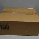 Jucoan 12 Pack 24 oz Glass Mason Jar Canning Jar with Silver Airtight Metal Lids, Regular Mouth Glass Jars for Preserving Fruits, Vegetables, Pickles, Tomato Juices and Sauces (Square Shape)