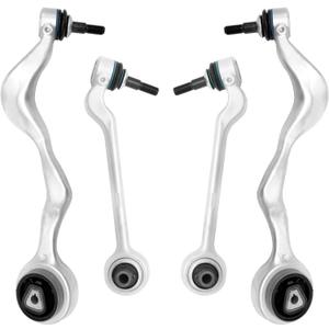 Front Lower Control Arm Suspension Kit 4pc compatible with 2006-2014 BMW E90 325i 328i 330i 335i 335is 128i 135i X1(2WD Only)