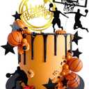 17 PCS Basketball Cake Toppers Basketball Star Themed Cake Decorations for Boy Cake Topper Sport Cake Party Decorations Sports Party Supplies (1)