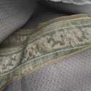 WondRg 8x10 Green Neutral Area Rug