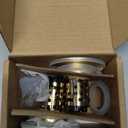 Universal Bathroom Sink Stopper Hair Catcher Upgraded with 2-Layer Detachable Filter Basket, 4 in 1 Pop Up Drain Strainer, Anti-Clog, Odor-Block, Fit for 1.1''~2.36'' Sinks, 2PCS, Brushed Gold