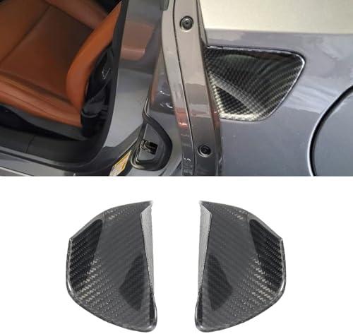Real Carbon Fiber Door Handle Bowl Cover Compatible with Corvette C7 2014–2019