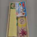 Melissa & Doug Self-Correcting Alphabet Puzzle (52 pcs) with Toy Storage Box, Wooden ABC Puzzles for Toddlers & Preschoolers, Montessori Learning Toys for Girls & Boys 4+