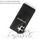 KIHUWEY for Samsung Galaxy S25 Ultra Case Wallet with Credit Card Holder, Flip Premium Leather Magnetic Clasp Kickstand Heavy Duty Protective Cover for Samsung Galaxy S25 Ultra 6.9" (Black)