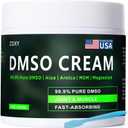 ZOXY DMSO Cream, 99.9% Pure, with Magnesium, MSM, Frankincense, Aloe Vera, Turmeric, Herbal, and Arnica, Quickly Absorbed, Low Odor, Non-Greasy,4 oz
