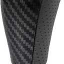 X AUTOHAUX Car Automatic Gear Stick Shift Knob for Toyota for Toyota RAV4 Corolla Avalon Yaris 4Runner Sienna Camry Tacoma for Lexus ES GS SC RX LS Black Carbon Fiber Pattern