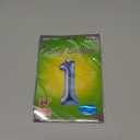 40 Inch Navy Blue 1 Balloon for First Birthday, Blue One 1st Number Balloon Birthday Decorations for Boy Man Toddler Baby, 10th 21st, Giant Number 1 Balloon