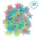 Glow-in-the-Dark Stars – 1 Set Includes 13 Stars and Adhesive Putty