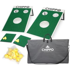 Chippo Golf Game Bundle - Full Set Plus Carry Case and 18-Pack of Foam Golf Balls